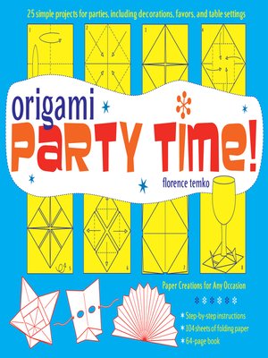 cover image of Origami Party Time! Ebook